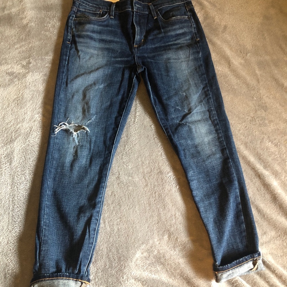 AGOLDE Sophie crop boot cut denim
